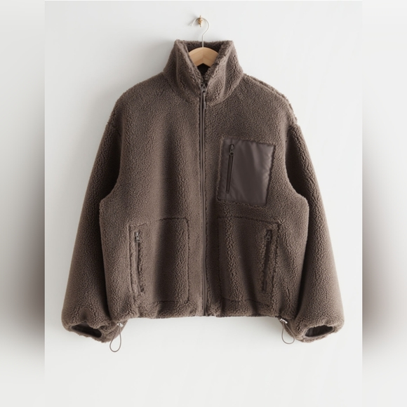 & Other Stories Jackets & Blazers - & Other Stories Boxy Pile Jacket